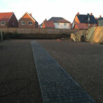 Completed parking area with Chelsea set walkway 2