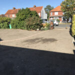 Re shaped driveway with Amber Chelsea sets - Sprowston, Norfolk