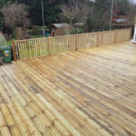 Decking area all finished ready for the summer - Chedgrave, Norfolk