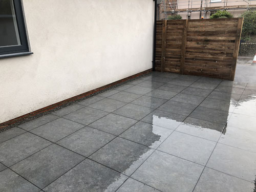 Finished smaller Grey patio area 2 - Aylsham