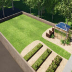 Plan for back garden