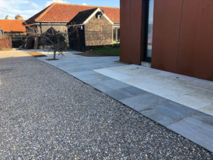 Natural Grey Pebble Stone driveway 2 - Norwich, Norfolk