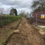 Pathway ready for foundation