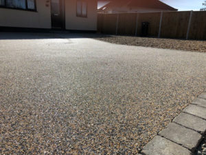 Completed equinox resin driveway 2 - Costessey