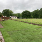 New turf and stock fencing installed - Norwich