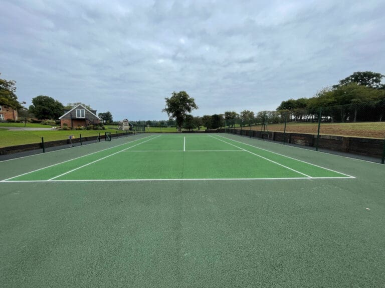 Tennis Court Construction Norwich, Norfolk Simons Landscaping